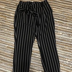 Violets & Roses cropped pants